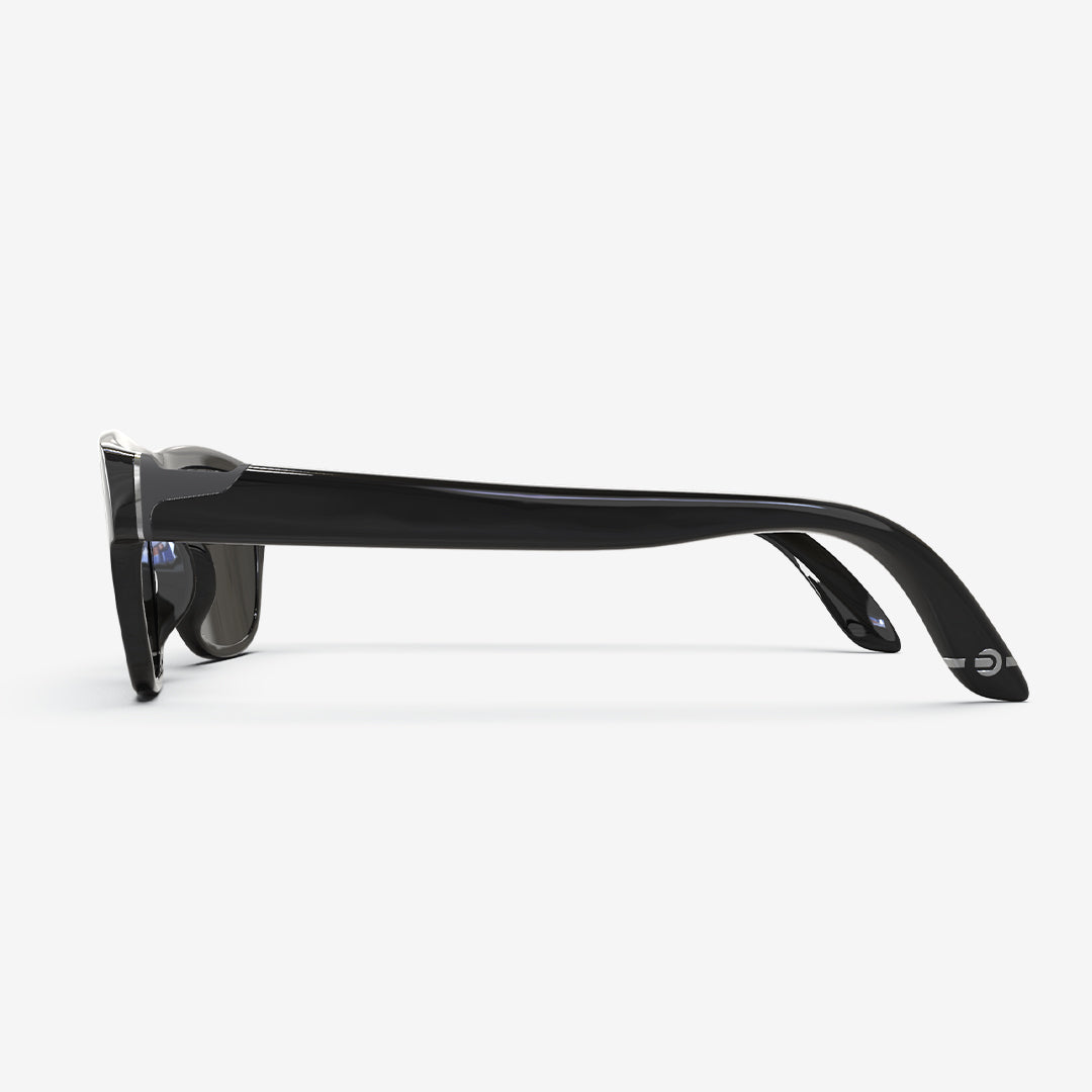 Keyhole Wayfarer / Black