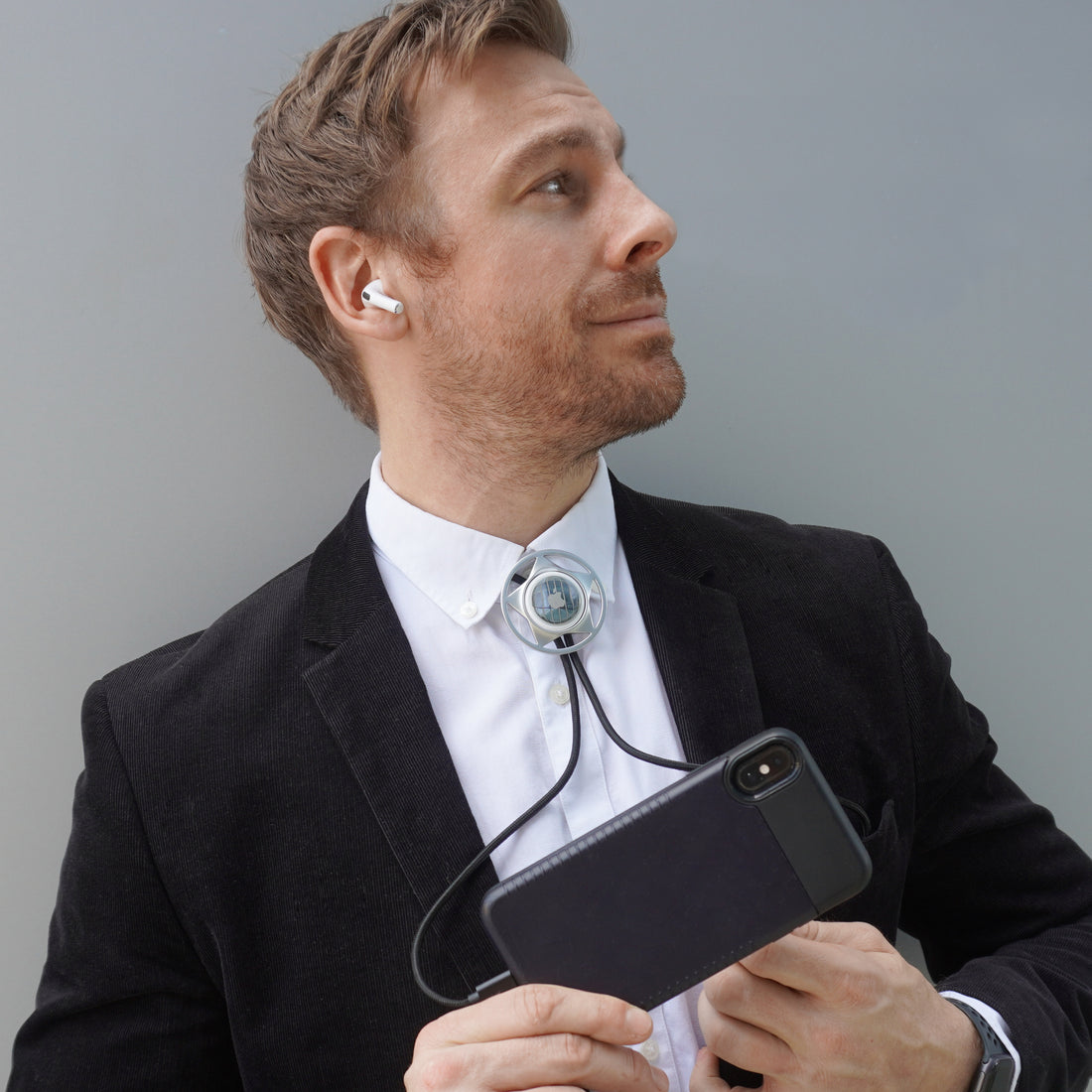 The AirTag Bolo Tie