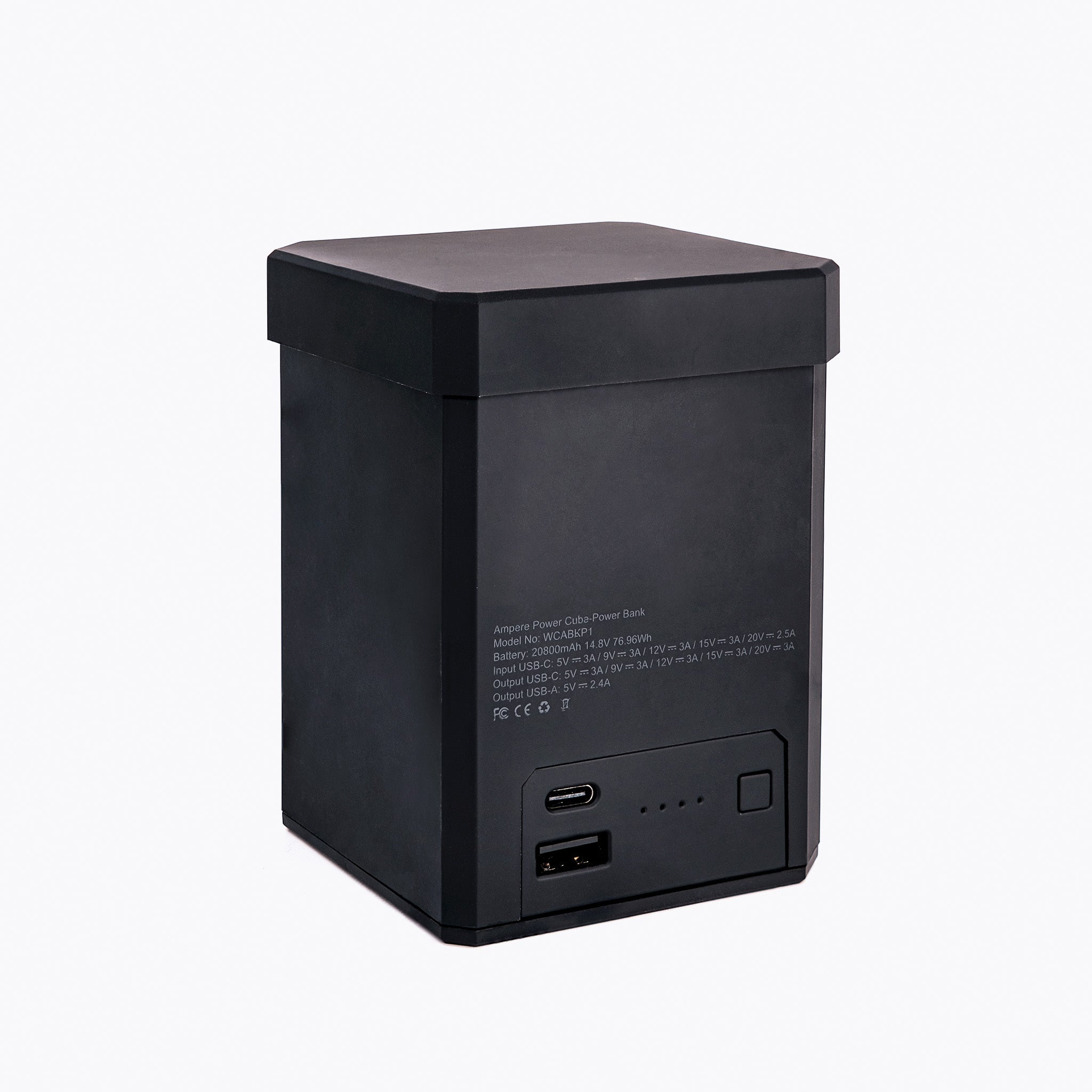 Wireless Charging Power Bank: Power Cube – Ampere