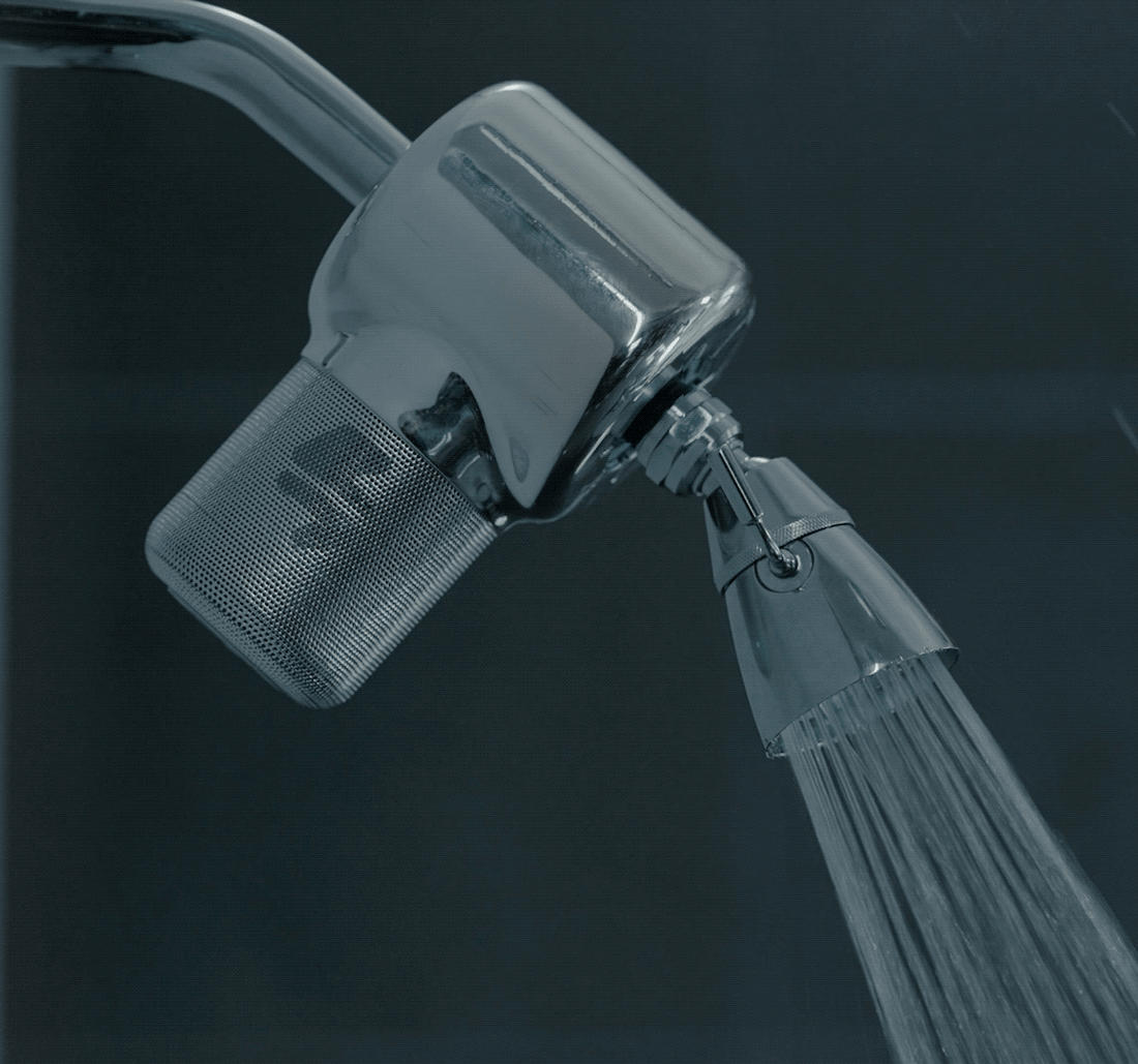 Shower Power: The Hydropower Shower Speaker 